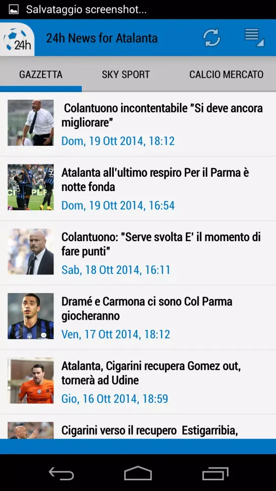 تصاویر Atalanta 24h
