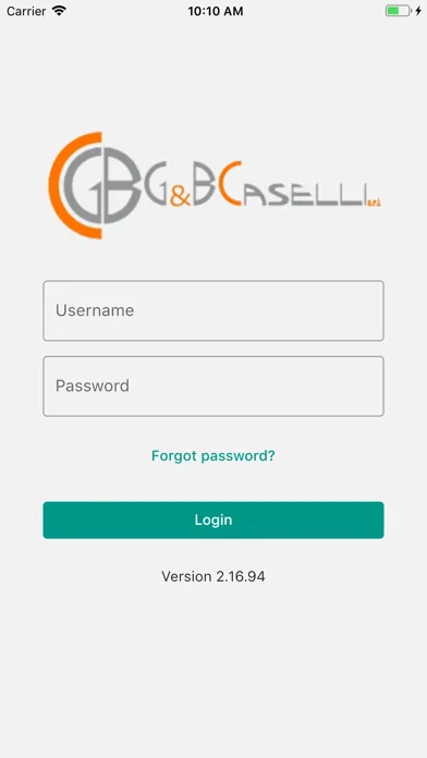 Tangkapan layar G&B Caselli B2B