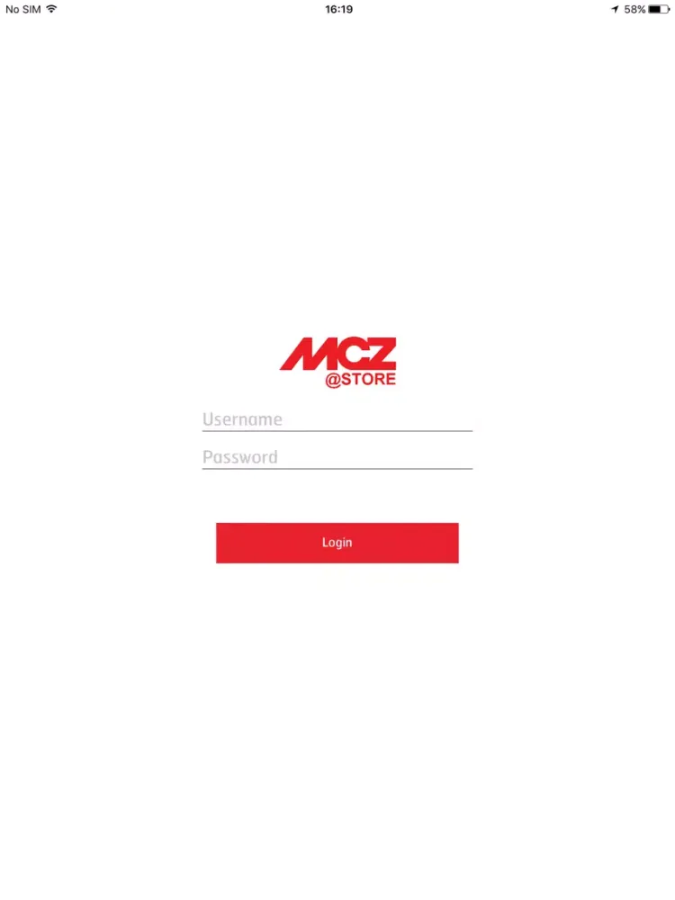 MCZ@STORE iPad  Screenshots