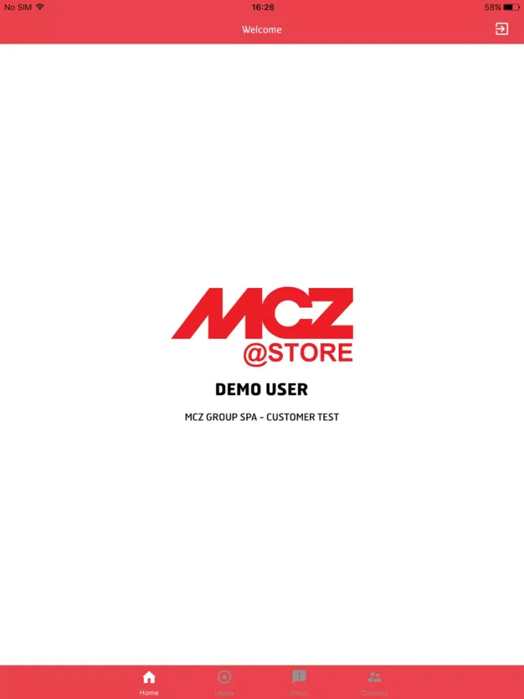 MCZ@STORE iPad  Screenshots