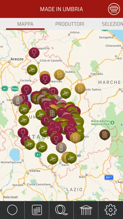 Zrzuty ekranu Unica Umbria
