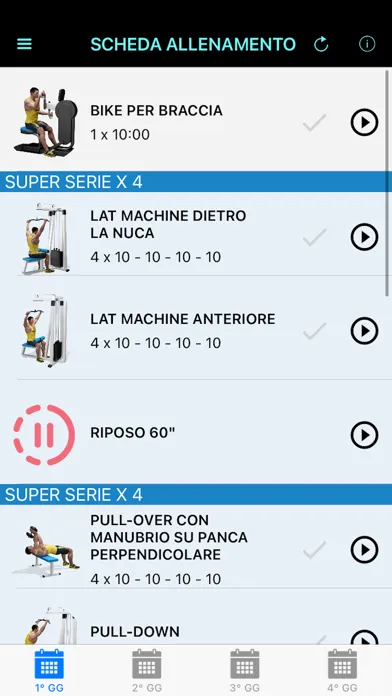 Ảnh chụp màn hình của DBTRAINER APP