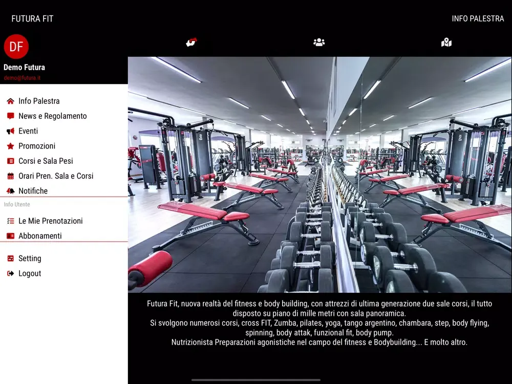 MaxiFit Ghedi iPad  سکرین شاٹس