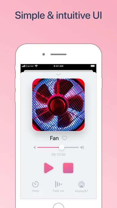 White noise generator, pink سکرین شاٹس