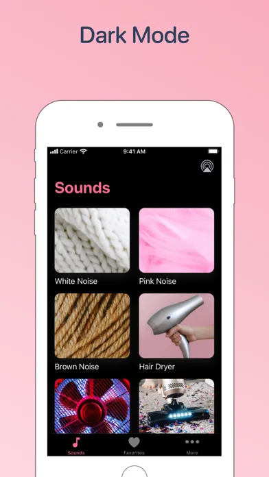 White noise generator, pink سکرین شاٹس