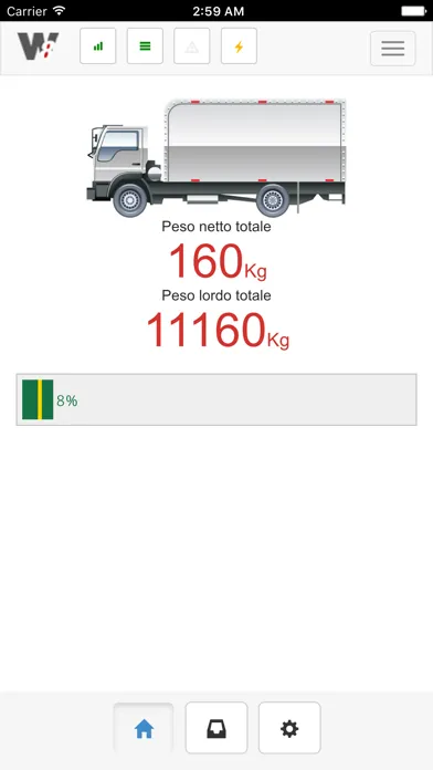 W8 Onboard Weighing System স্ক্রিনশট