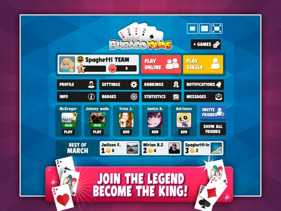 Tangkapan skrin Buraco Plus - Card Game iPad 