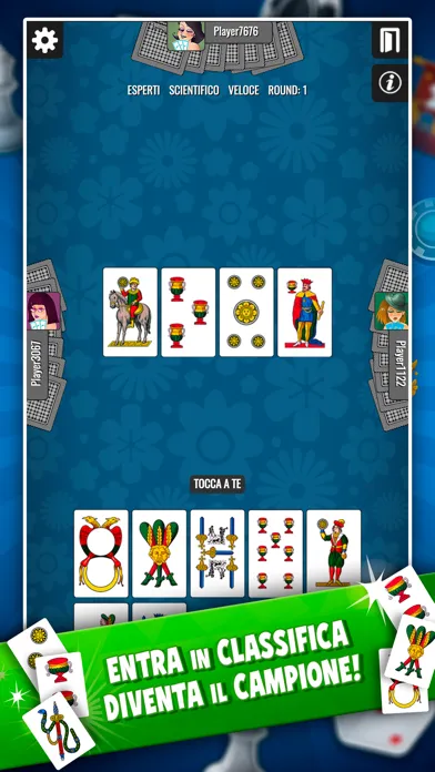 Ảnh chụp màn hình của Scopone Più - Card Games