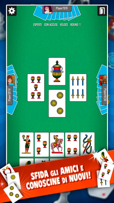 Zrzuty ekranu Tressette Più - Card Games