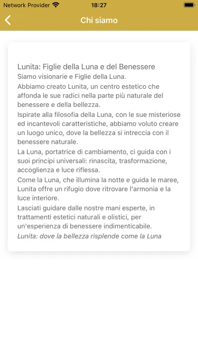 Tangkapan skrin Centro Estetico Lunita