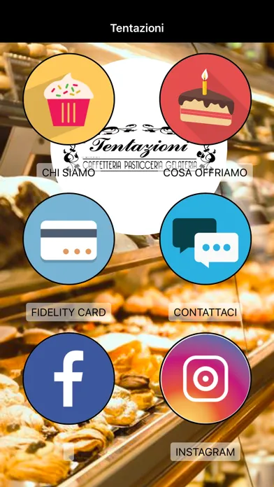 Screenshot di Pasticceria Tentazioni