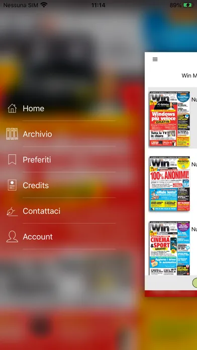 Capturas de pantalla de Win Magazine Italia