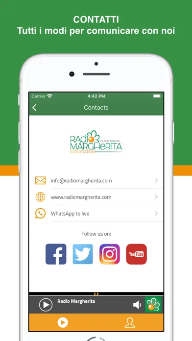 Radio Margherita سکرین شاٹس