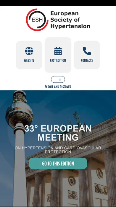 ESH Annual Meetings سکرین شاٹس