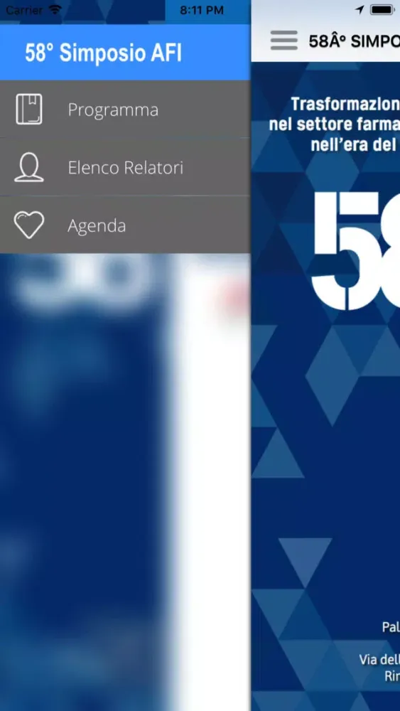 58° Simposio AFI 스크린샷