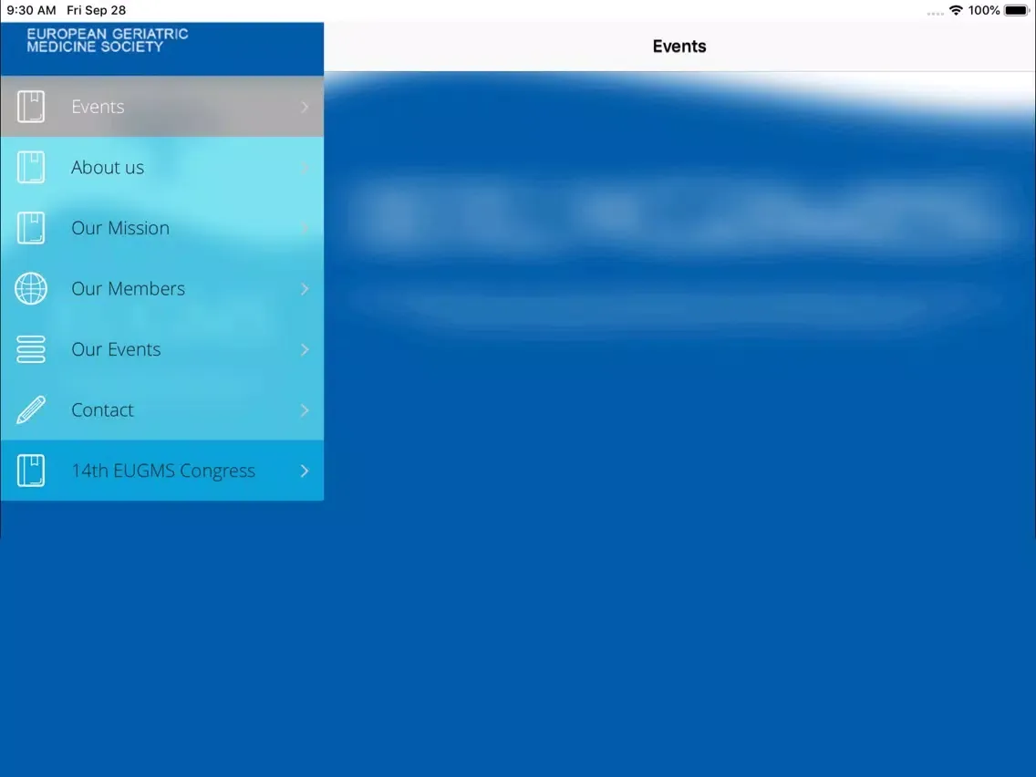 Screenshot di EuGMS iPad