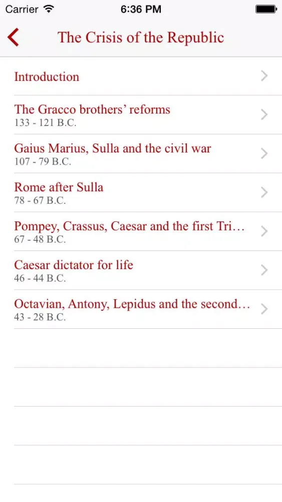 Roman Empire History Screenshots