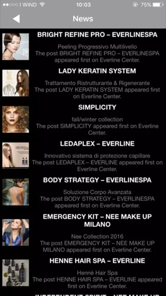 Everline Center سکرین شاٹس
