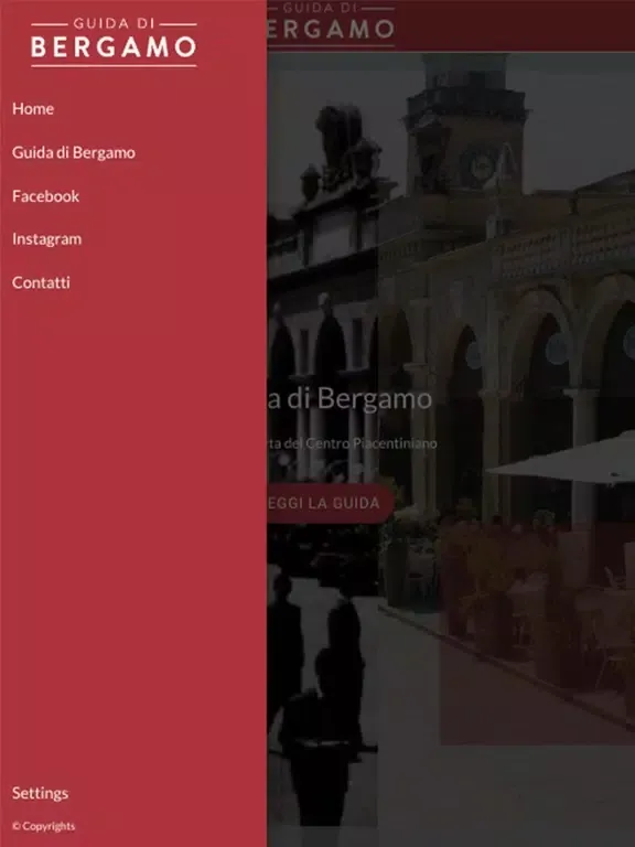 ภาพหน้าจอของ Guida di Bergamo iPad 