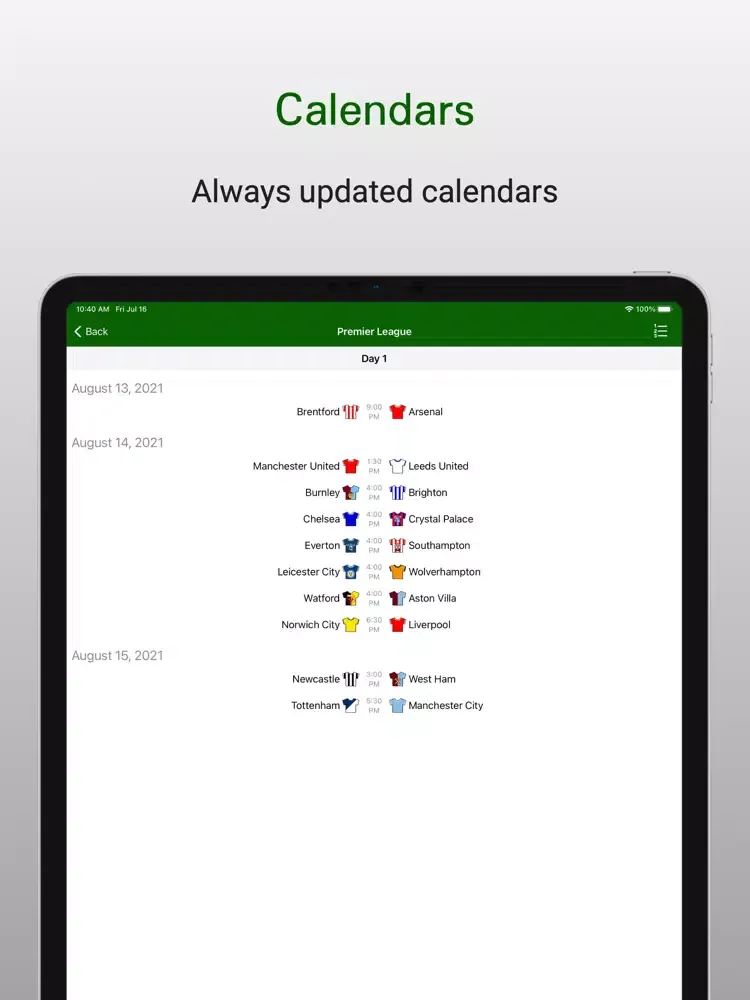 TransferMarketWeb iPad  Screenshots