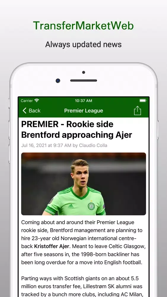 TransferMarketWeb Screenshots