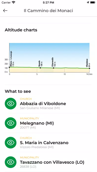 Walking in Lombardy应用截图