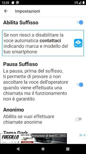 Company Prefix Screenshots