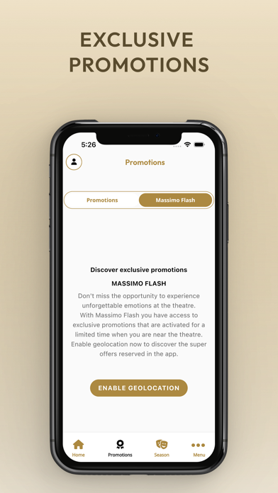 Tangkapan skrin Teatro Massimo App