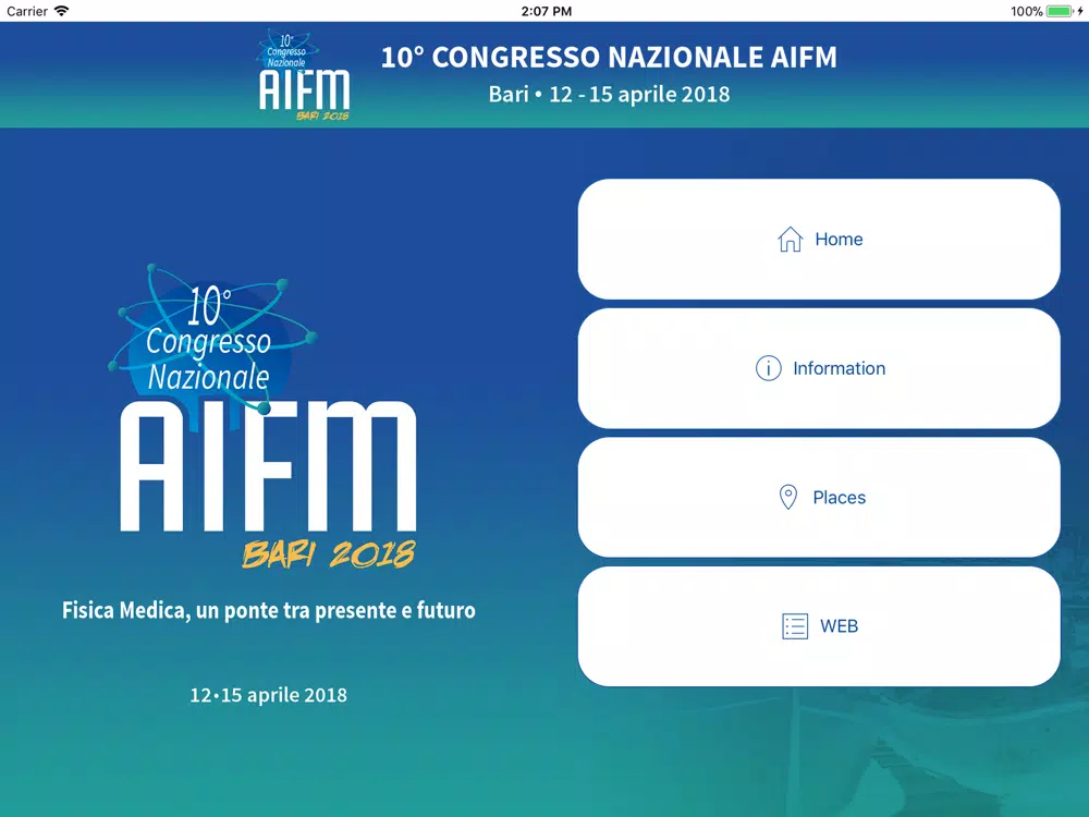 AIFM 2018 iPad 应用截图