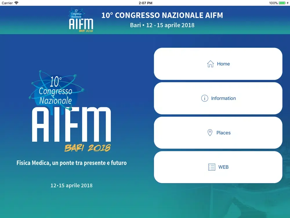 AIFM 2018 iPad  Ekran Görüntüleri