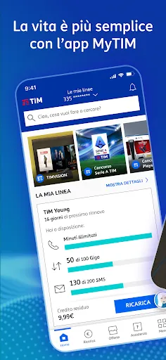 Capturas de pantalla de MyTIM