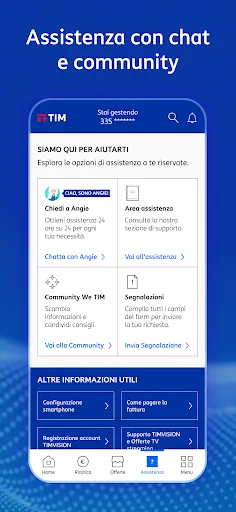 Capturas de pantalla de MyTIM
