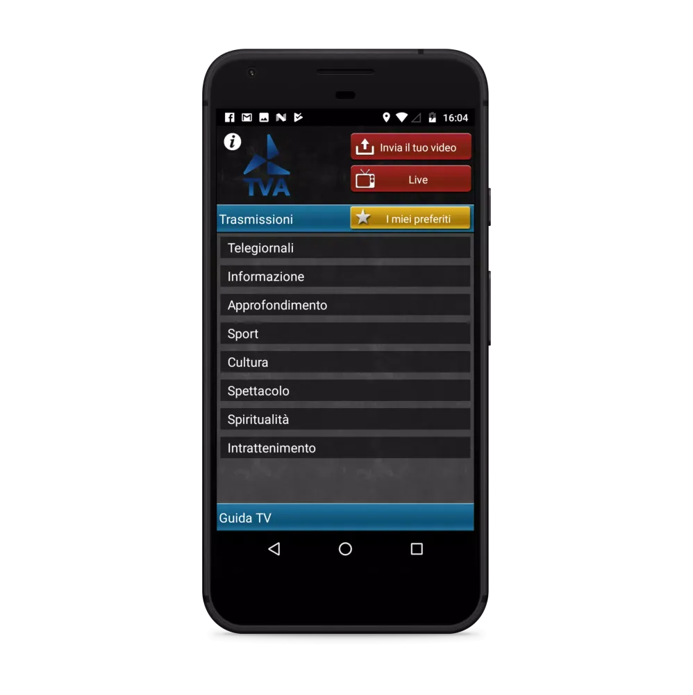 TVApp سکرین شاٹس