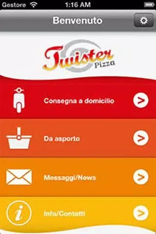Twister Pizza應用截圖