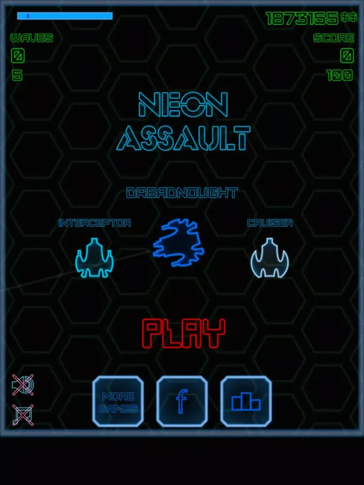 Neon Assault iPad سکرین شاٹس