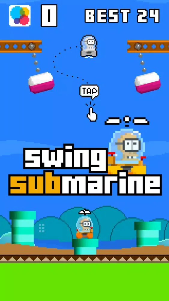 Zrzuty ekranu Swing Submarine - The New Adventures