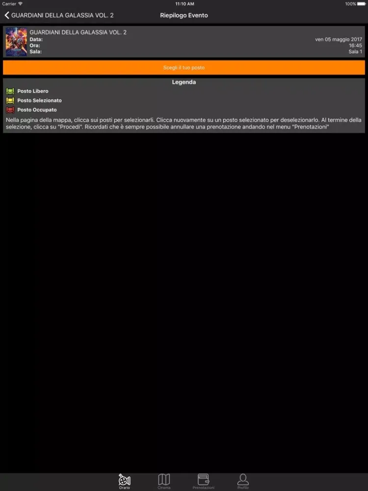 Multisala Roma iPad  Ekran Görüntüleri