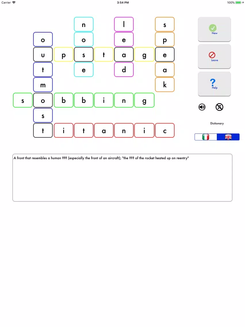 Screenshot di TMCrossword iPad 