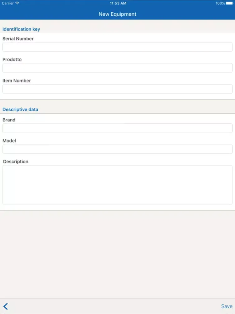 Ali Group - Service Tool iPad  Screenshots