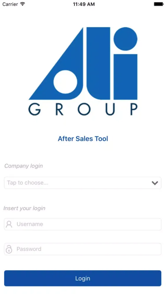 Ali Group - Service Tool Screenshots