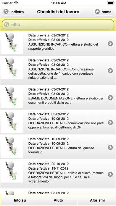 Zrzuty ekranu TapP Ambrogio