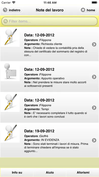 Zrzuty ekranu TapP Ambrogio