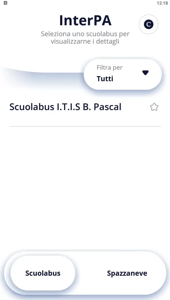 IN.TER.PA Fleet Management Screenshots
