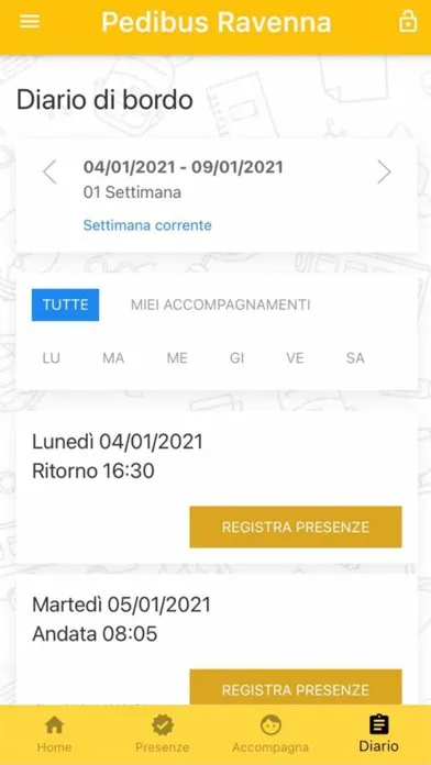 Скриншоты Pedibus Ravenna