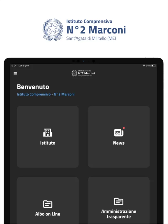 Zrzuty ekranu I.C. Marconi iPad