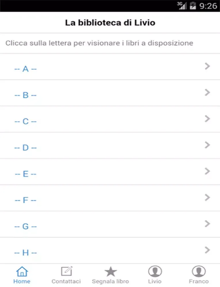 ภาพหน้าจอของ Biblioteca di Livio iPad 