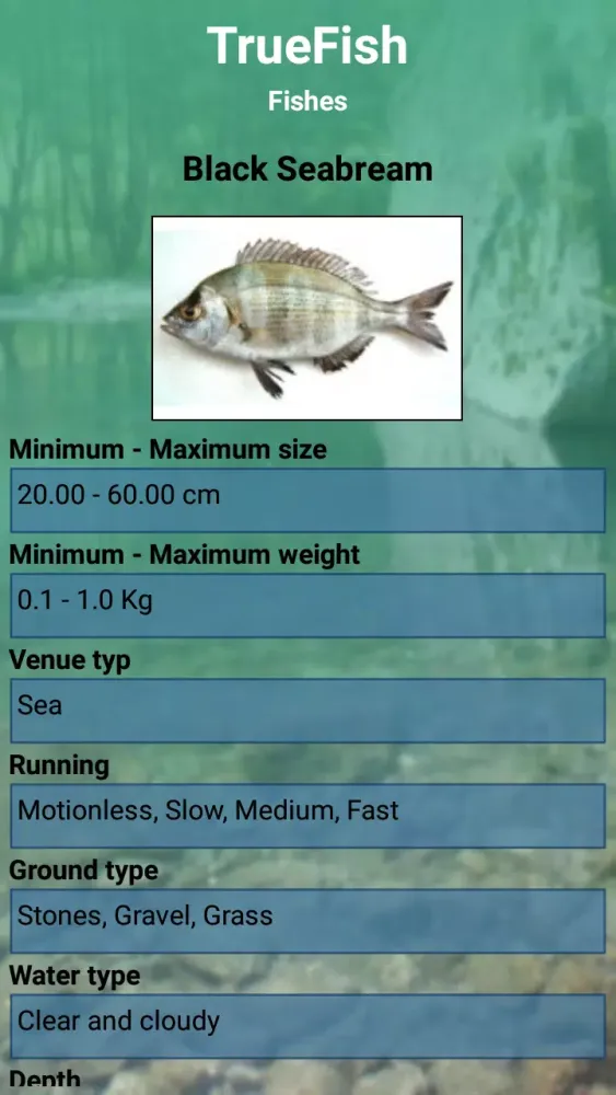 Capturas de pantalla de TrueFish Lite