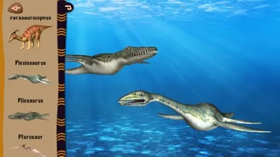 Скриншоты 3D Animated Stickers:Dinosaurs