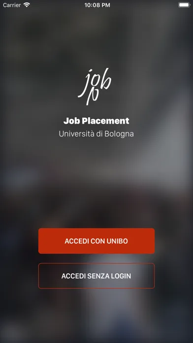 Job Placement Unibo Screenshots