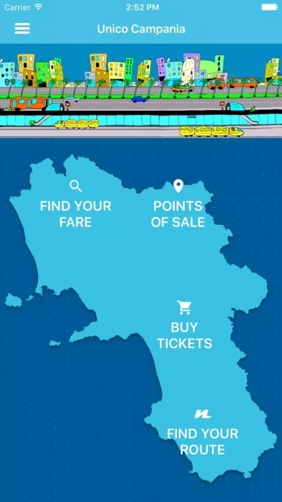 Capturas de tela do Unico Campania